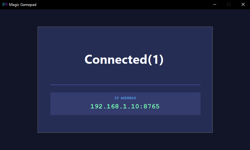 Windows app connected